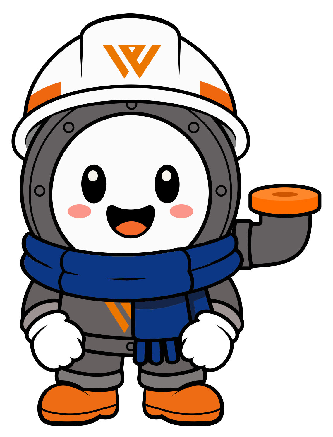 목도리를 두른 우지